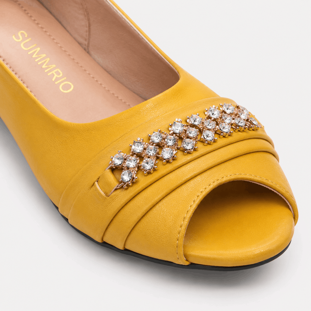 Saffron Everyday Ballet Flats in Mustard Yellow - view 6