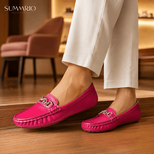 Scarlet Bit Detail Mules