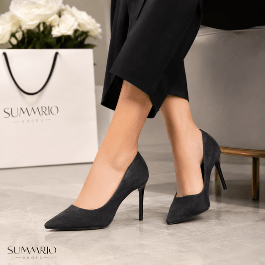 Midnight Pointed Pumps