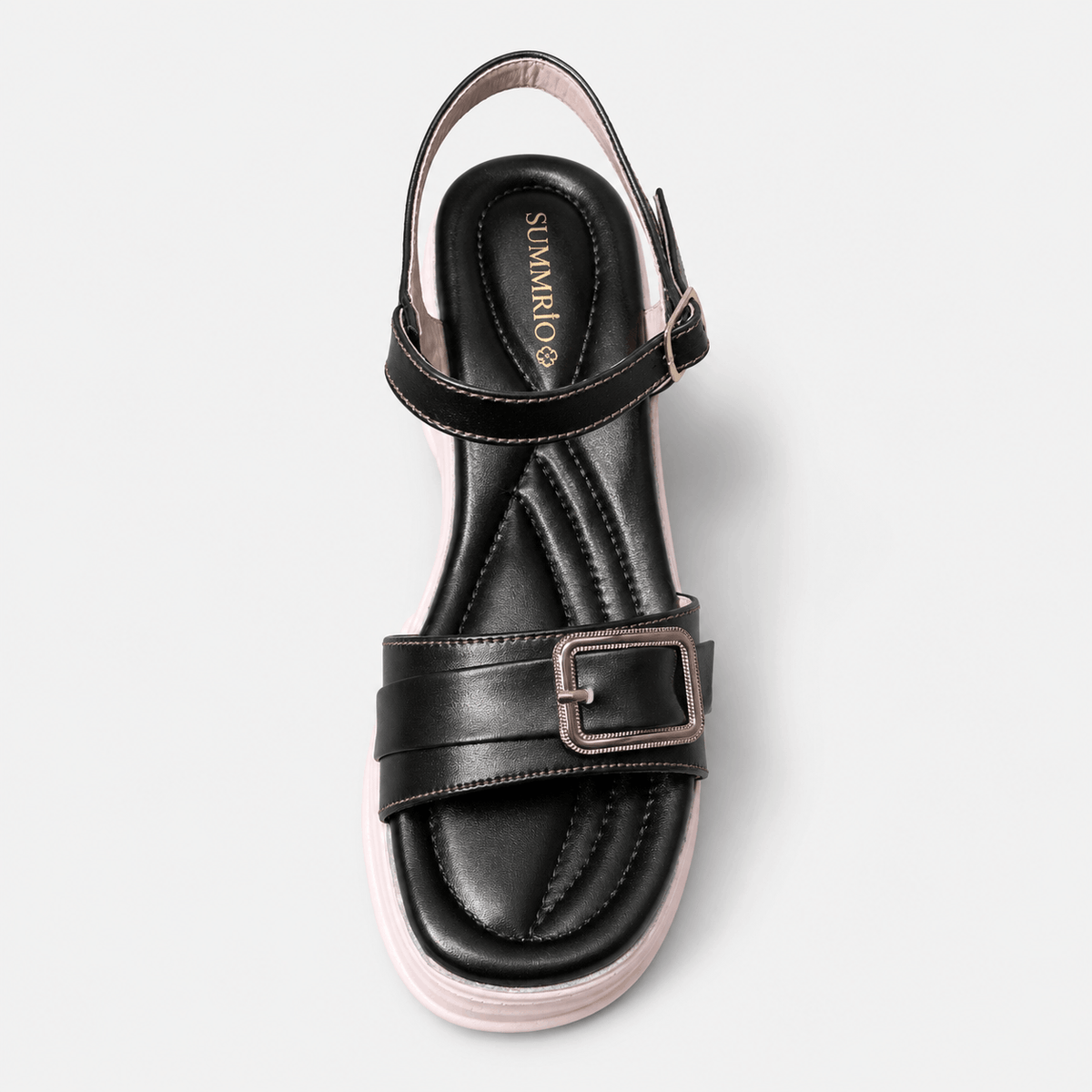 Noir Gloss Penny Loafers in Black - view 4