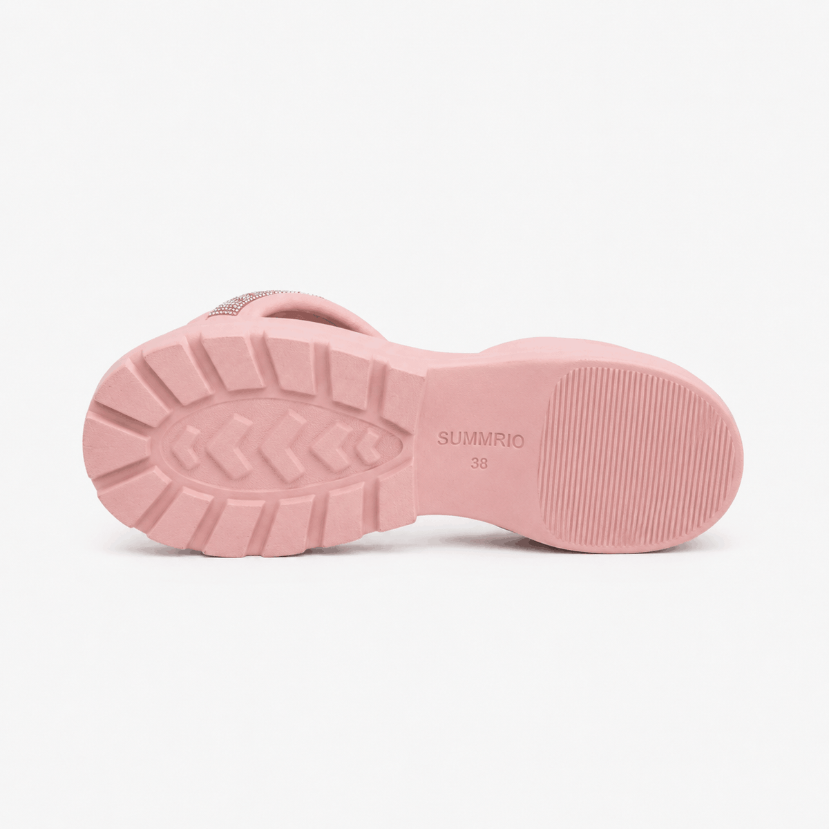 Pink Cushion Slides in Soft Pink - view 5