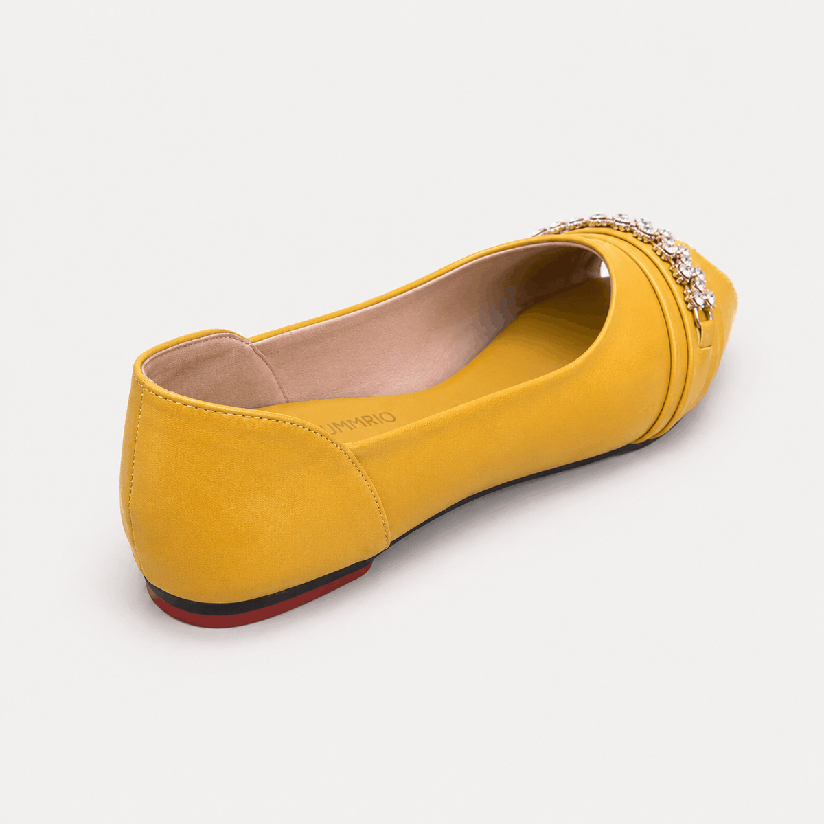 Saffron Everyday Ballet Flats in Mustard Yellow - view 4