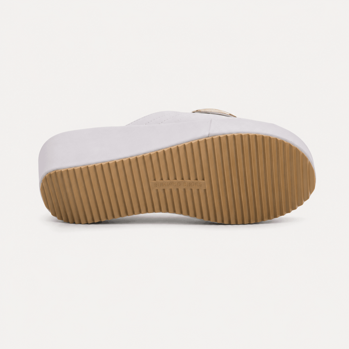 Ivory Chain Comfort Slides in Ivory - view 5