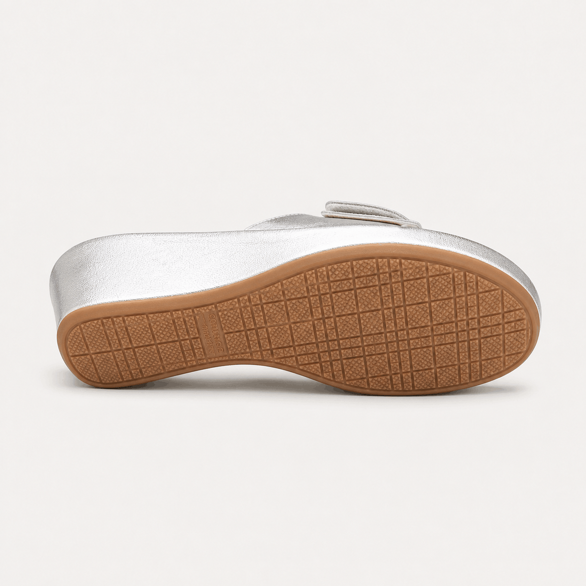 Pewter Mirror Strap Slides in Pewter Grey - view 4