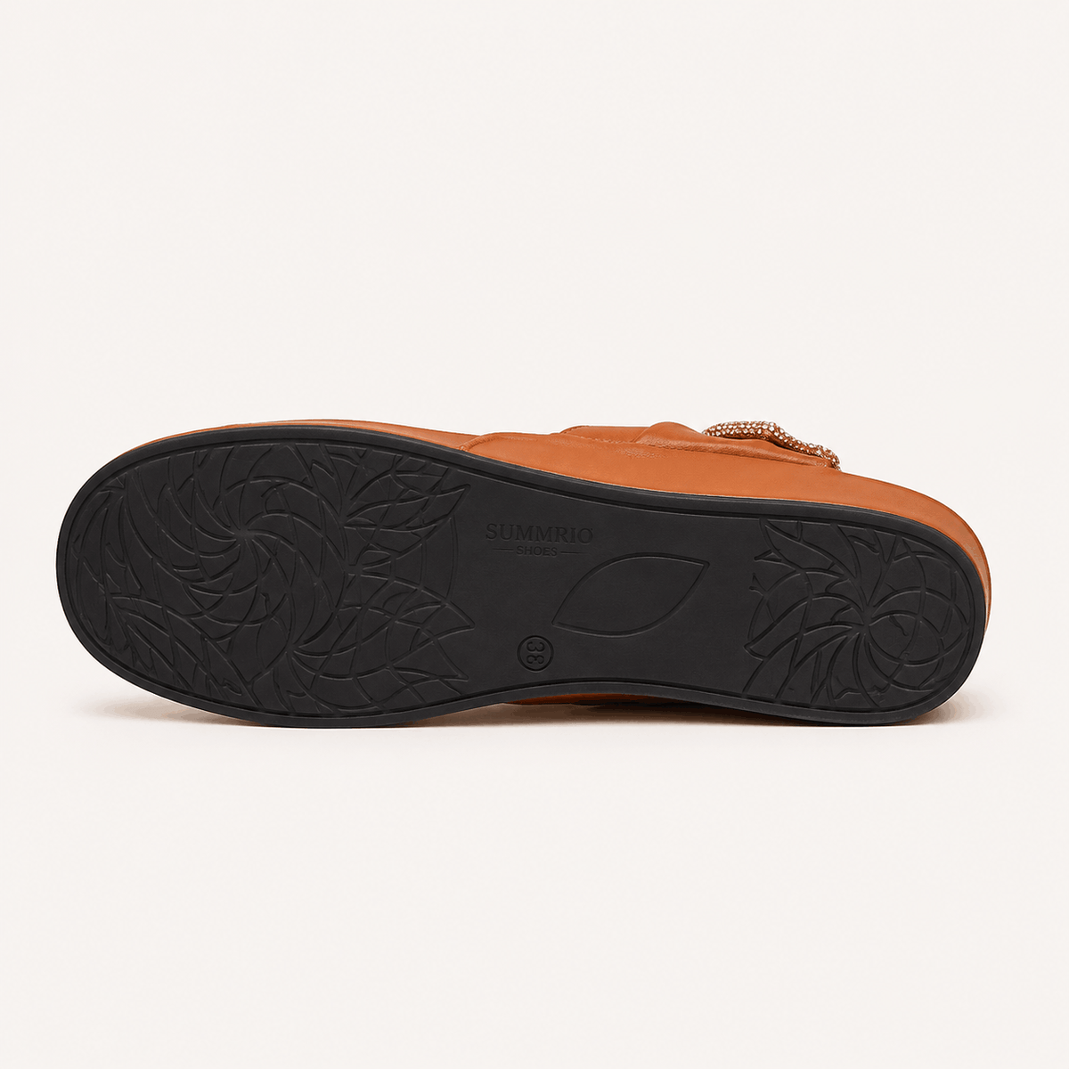 Tangerine Twist Slides in Tangerine Orange - view 4