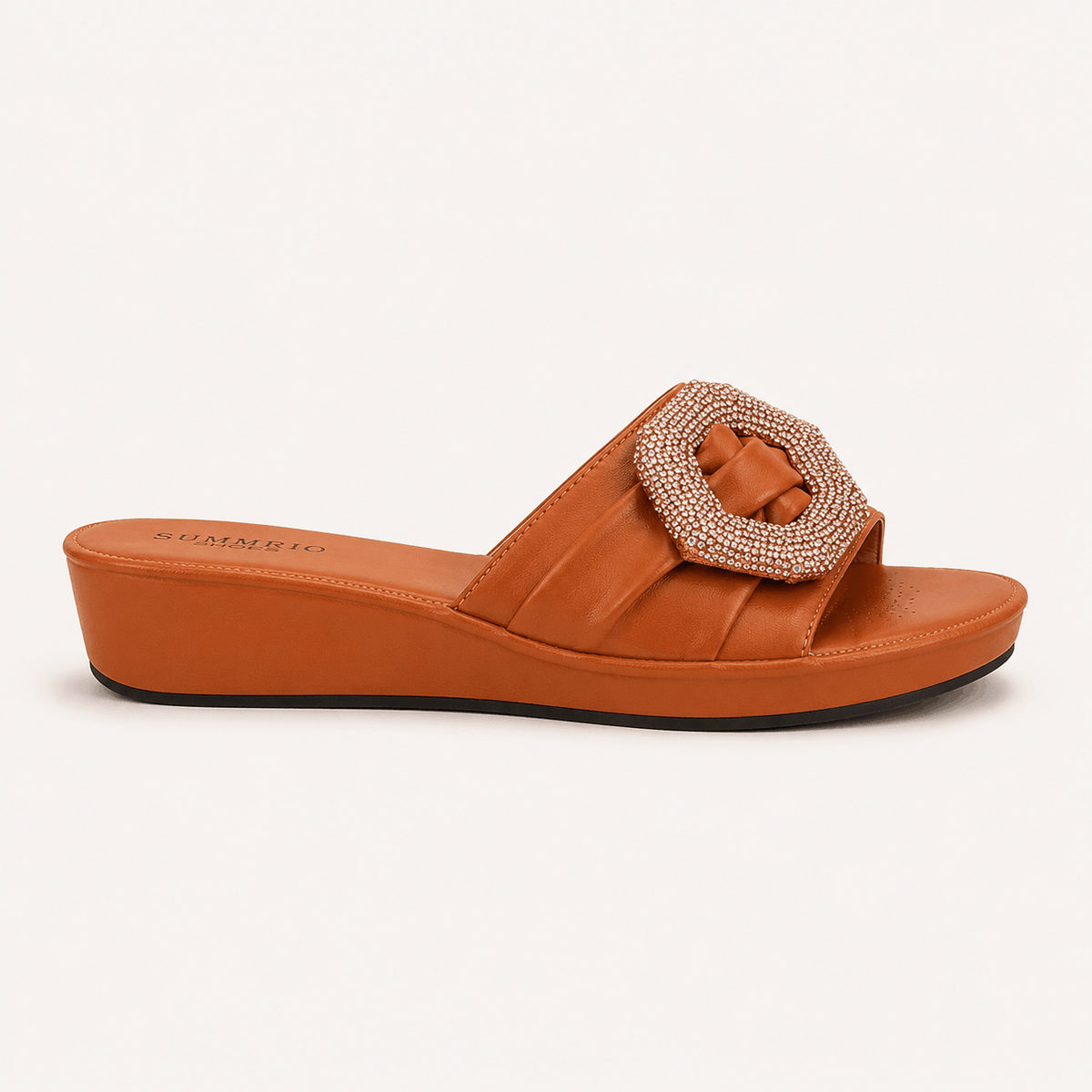 Tangerine Twist Slides in Tangerine Orange - view 5