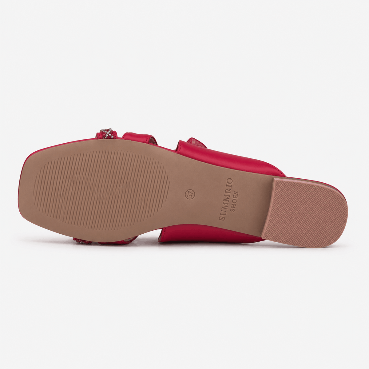Fuchsia Knot Slides in Fuchsia Pink - view 5