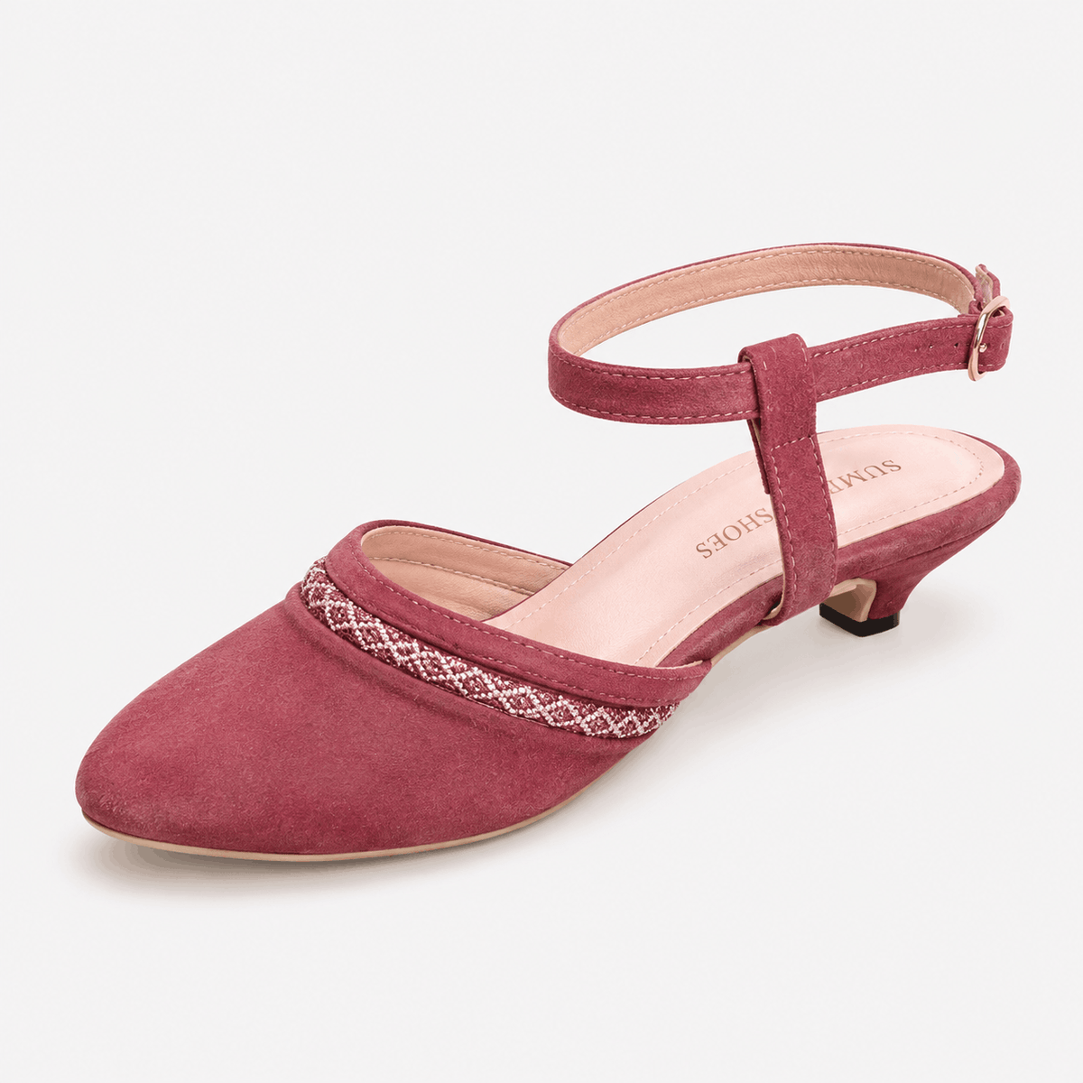 Rose Mary Jane Flats in Rose Pink - view 1