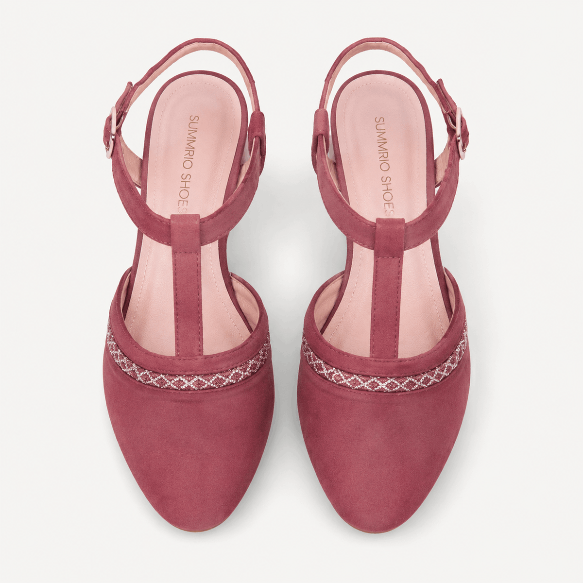 Rose Mary Jane Flats in Rose Pink - view 3