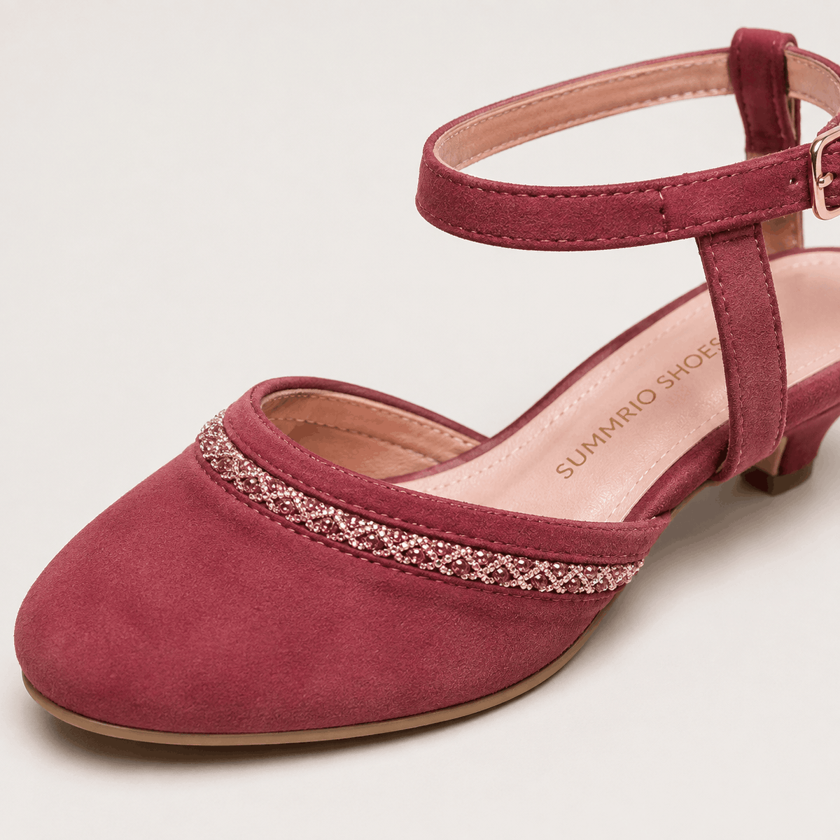 Rose Mary Jane Flats in Rose Pink - view 6