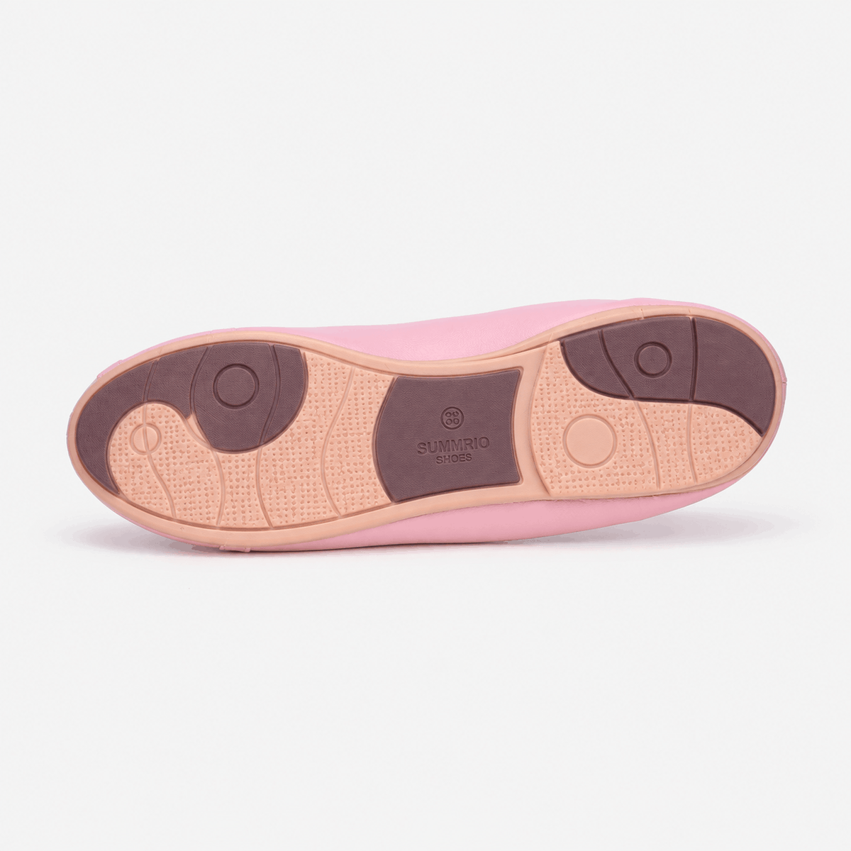 Pink Buckle Ballerinas in Pink - view 5