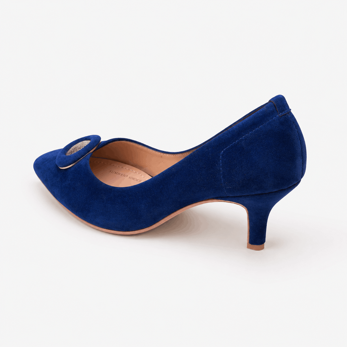 Sapphire Pointed Pumps in Royal Blue - view 3