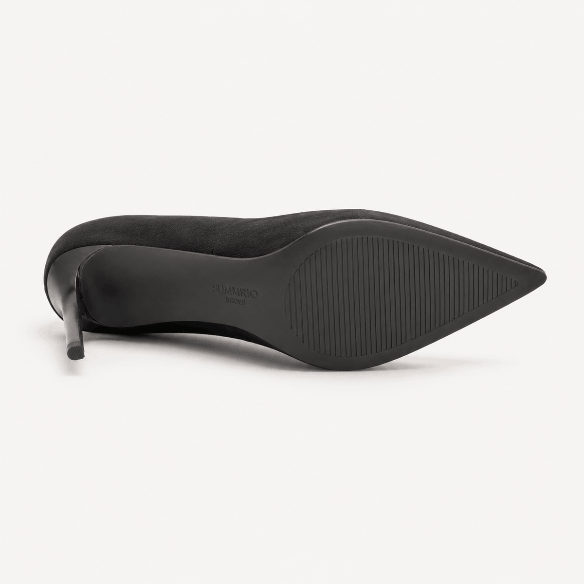 Midnight Pointed Pumps in Black - view 4