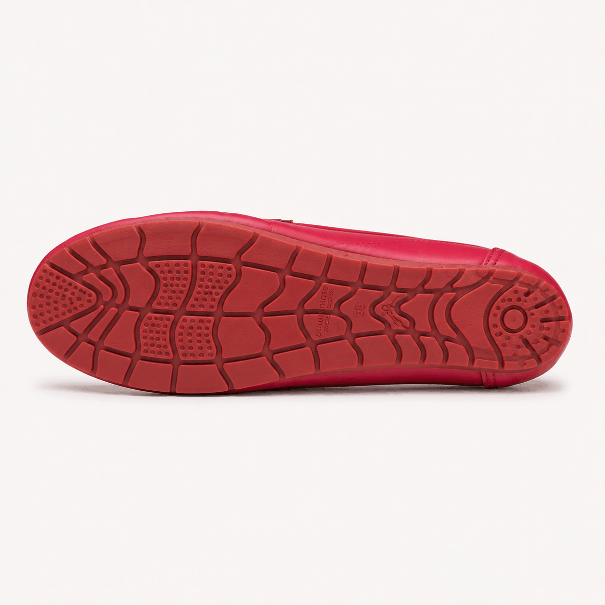 Scarlet Bit Detail Mules in Scarlet Red - view 5